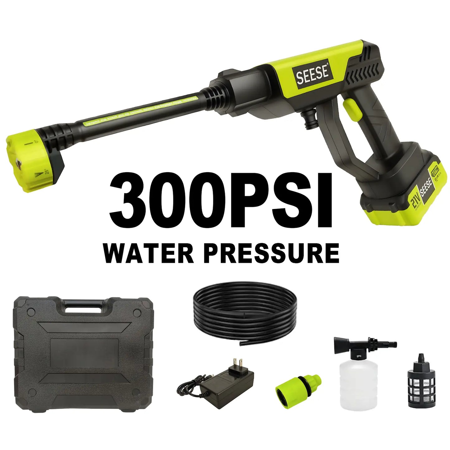 Premium Cordless Outdoor Wash Kit