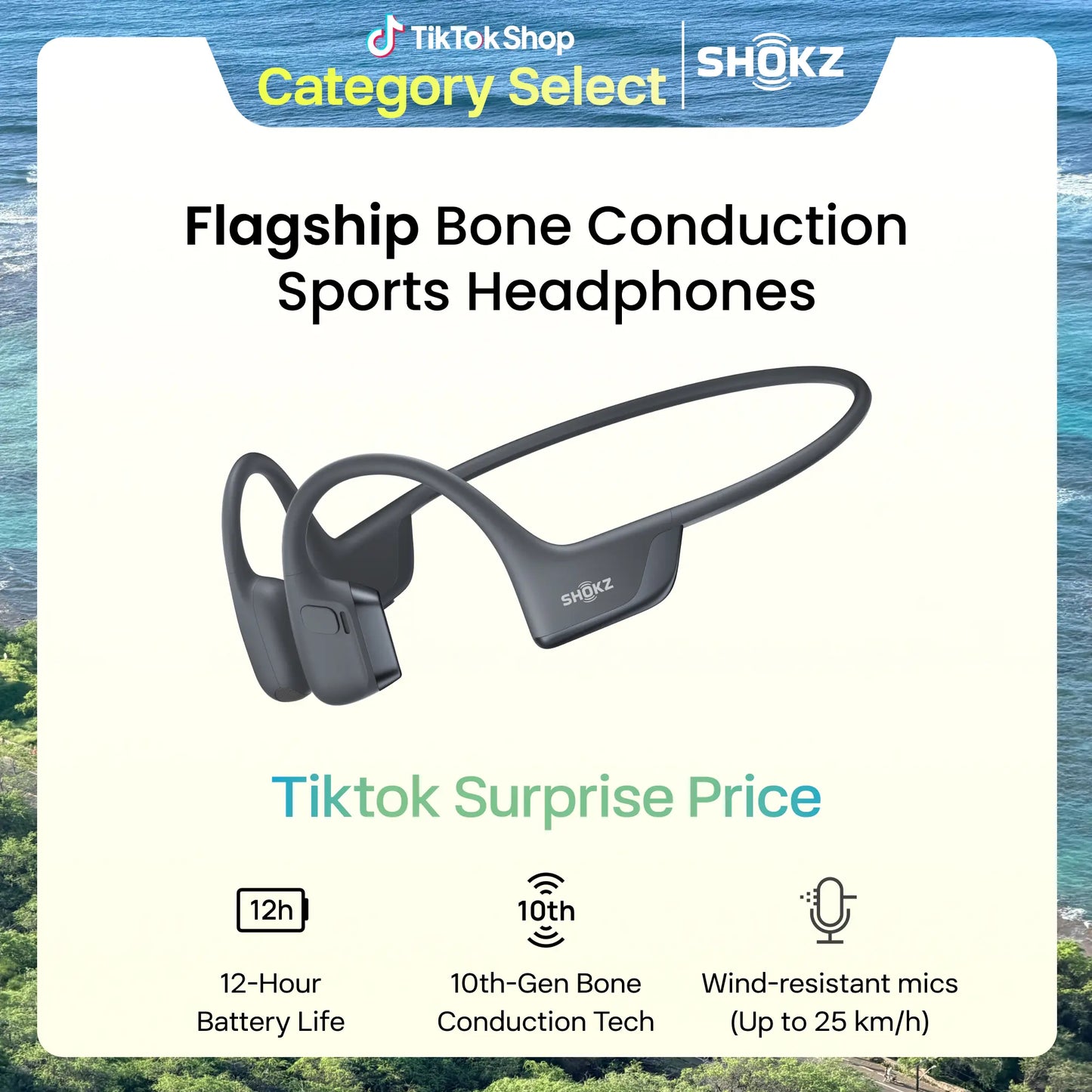 ProFit Bone Conduction Running Headphones