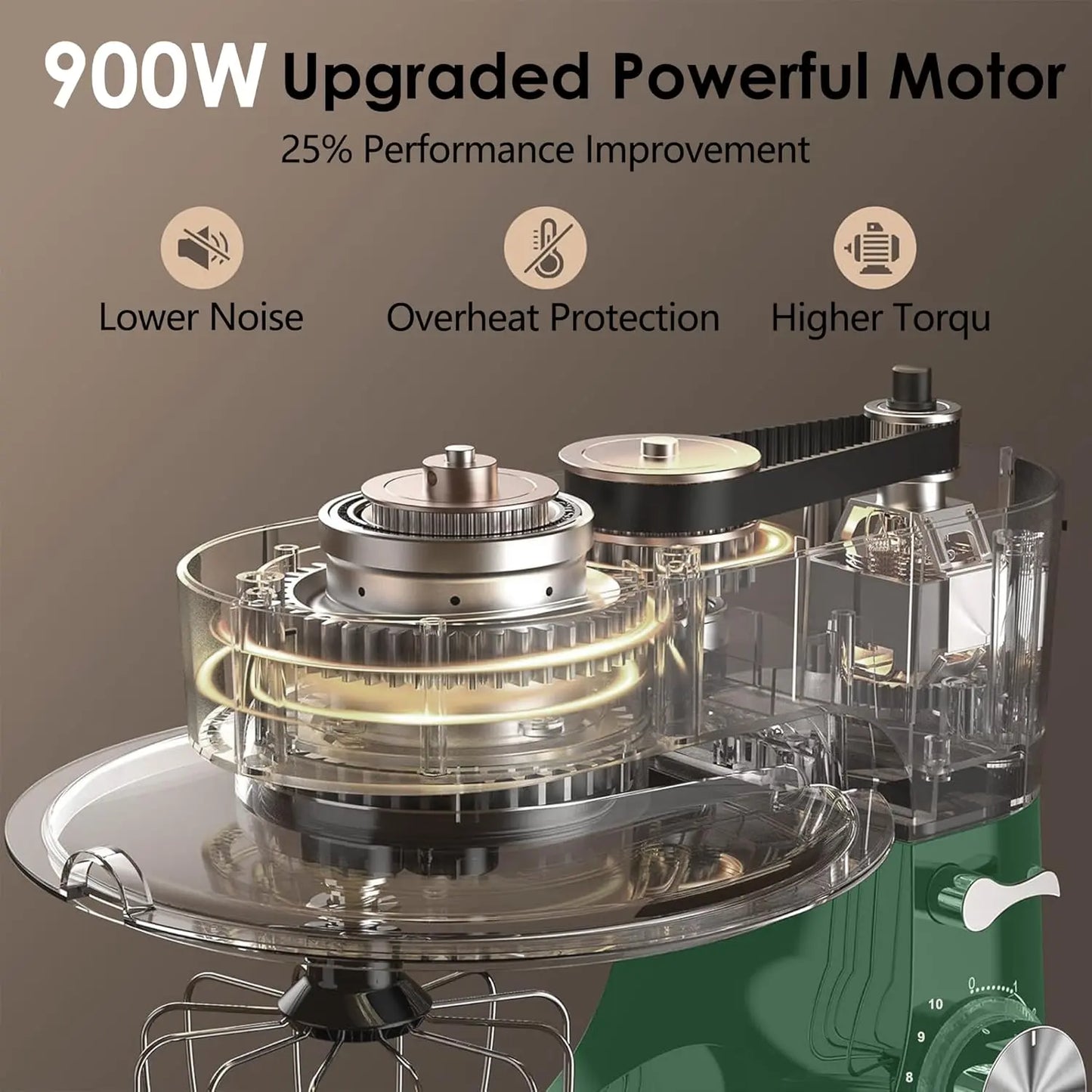 Ultra Power 10-Speed Elite Stand Mixer
