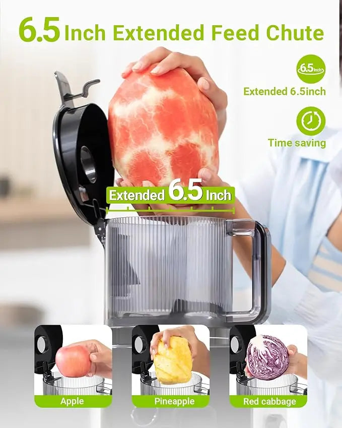 High Yield Slow Press Juice Extractor
