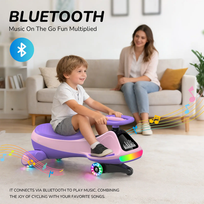 Complete Light-Up Music Ride Car