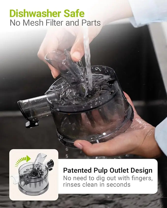 High Yield Slow Press Juice Extractor