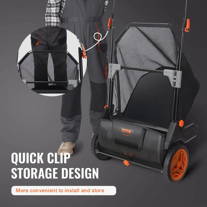 Advanced 21-Inch Lawn Cleanup Sweeper