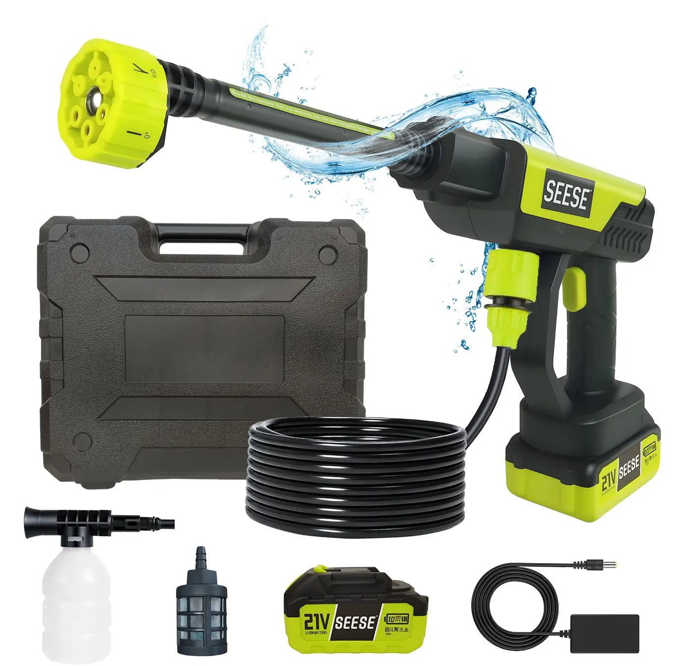 Premium Cordless Outdoor Wash Kit