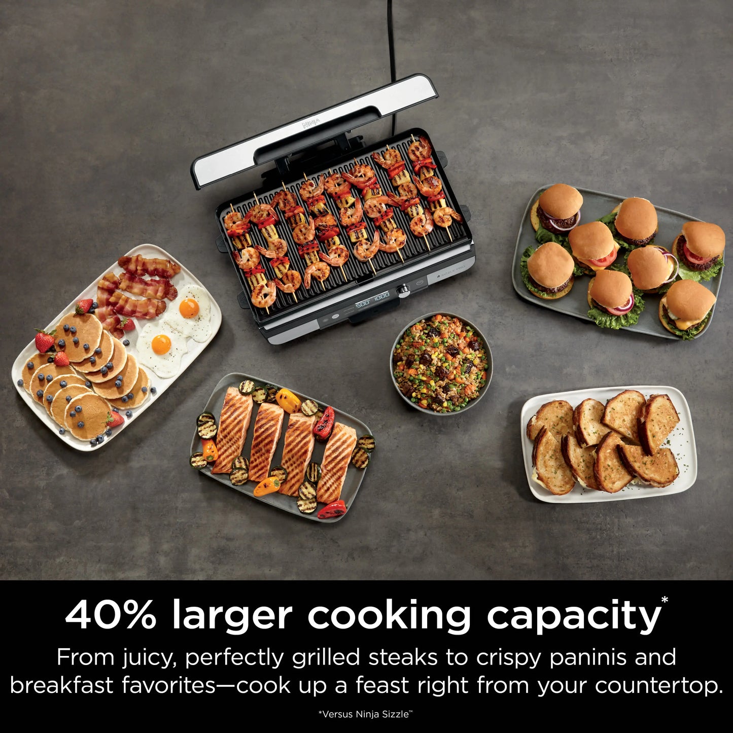 Family Feast Griddle Grill Combo