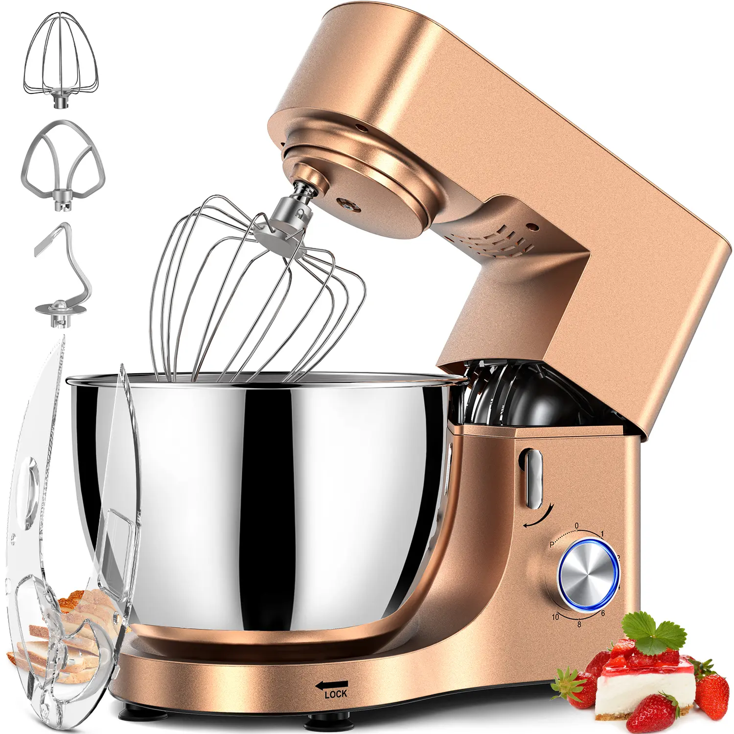 MaxMix 9.5Qt Ultimate Kitchen Stand Mixer