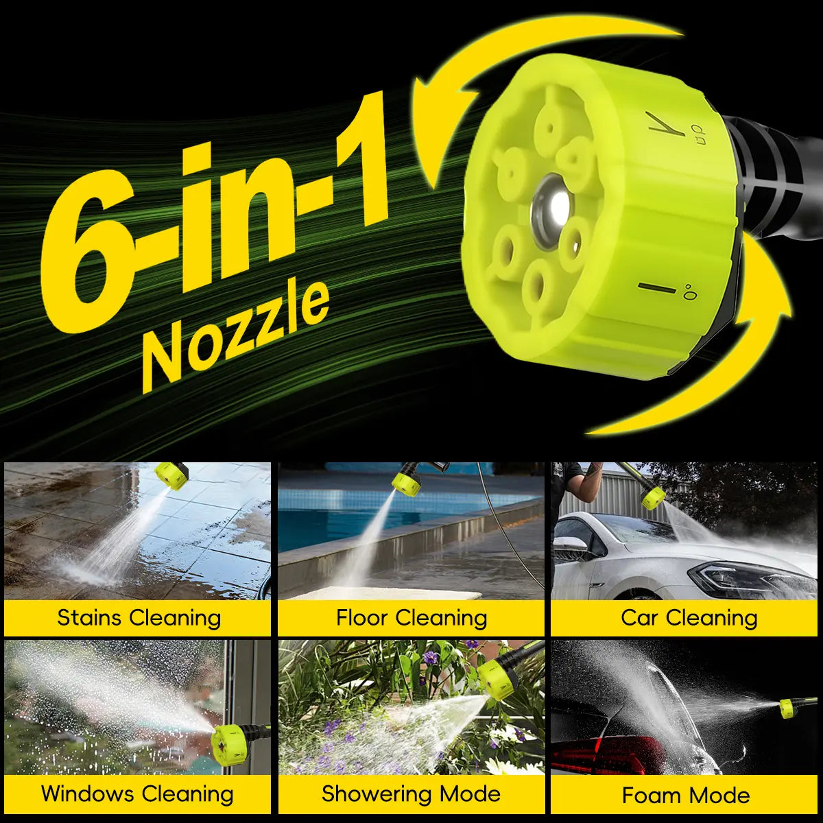Premium Cordless Outdoor Wash Kit