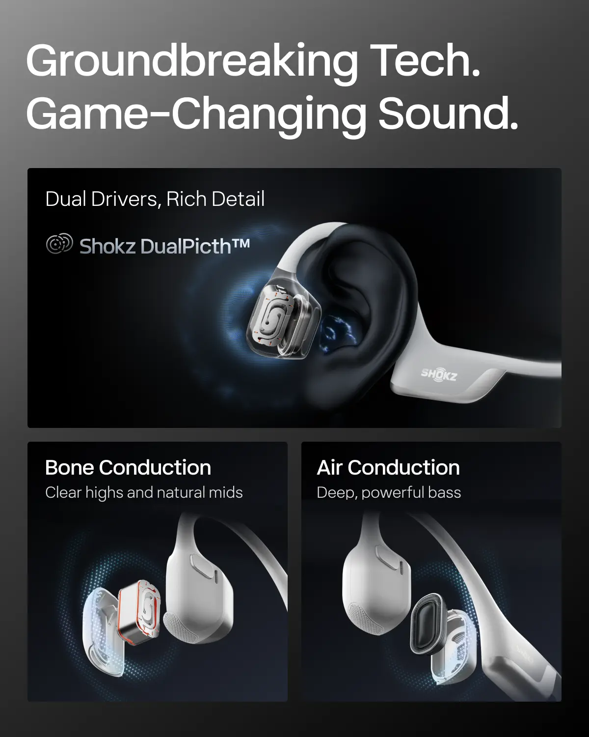 ProFit Bone Conduction Running Headphones