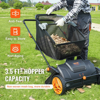 Advanced 21-Inch Lawn Cleanup Sweeper